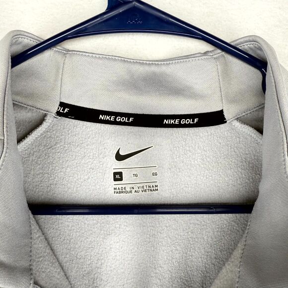 Official Pyeong Chang 2018 Olympics Nike Golf Mens Quarter Zip Sweater Size XL - Picture 2 of 11
